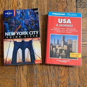 New York Lonely planet / USA book bundle